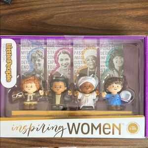 Little People Inspiring Women Figures Set New in box